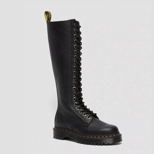 DR. MARTENS 1B60 BEX PISA LEATHER KNEE HIGH BOOTS